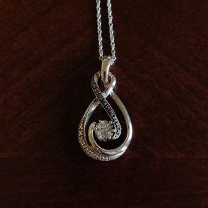 Kay Jewelers Black and White Diamond Necklace